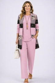 Margaret | Elegantes 3-teiliges Casual-Set