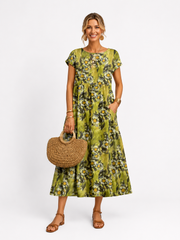 Florene | Kurzärmeliges Sommerkleid