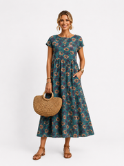 Florene | Kurzärmeliges Sommerkleid