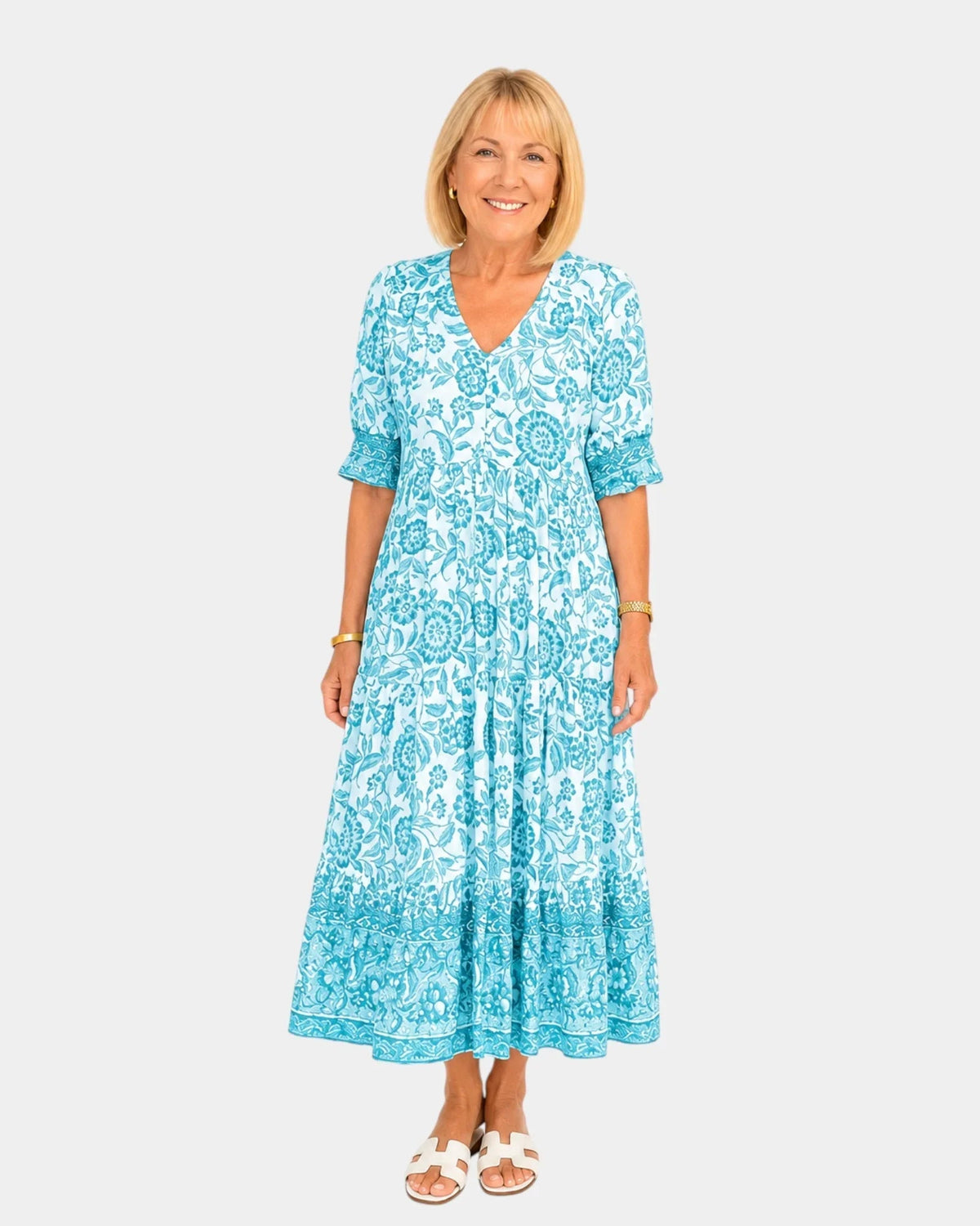 Cosima Kleid mit Blumenmuster