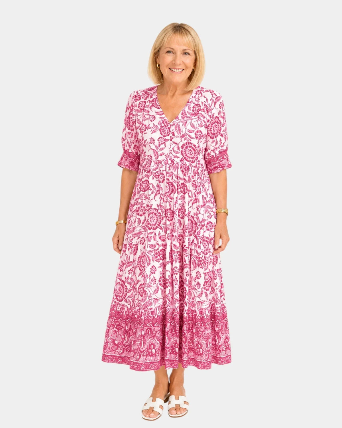 Cosima Kleid mit Blumenmuster