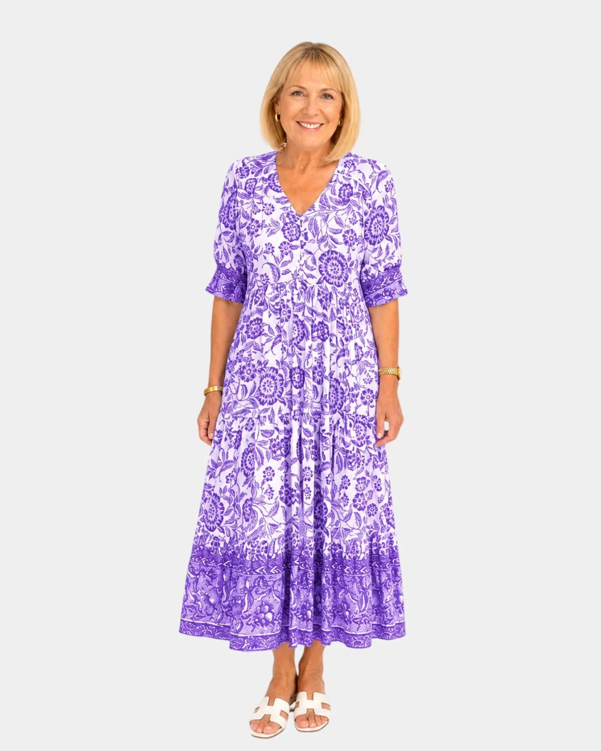 Cosima Kleid mit Blumenmuster