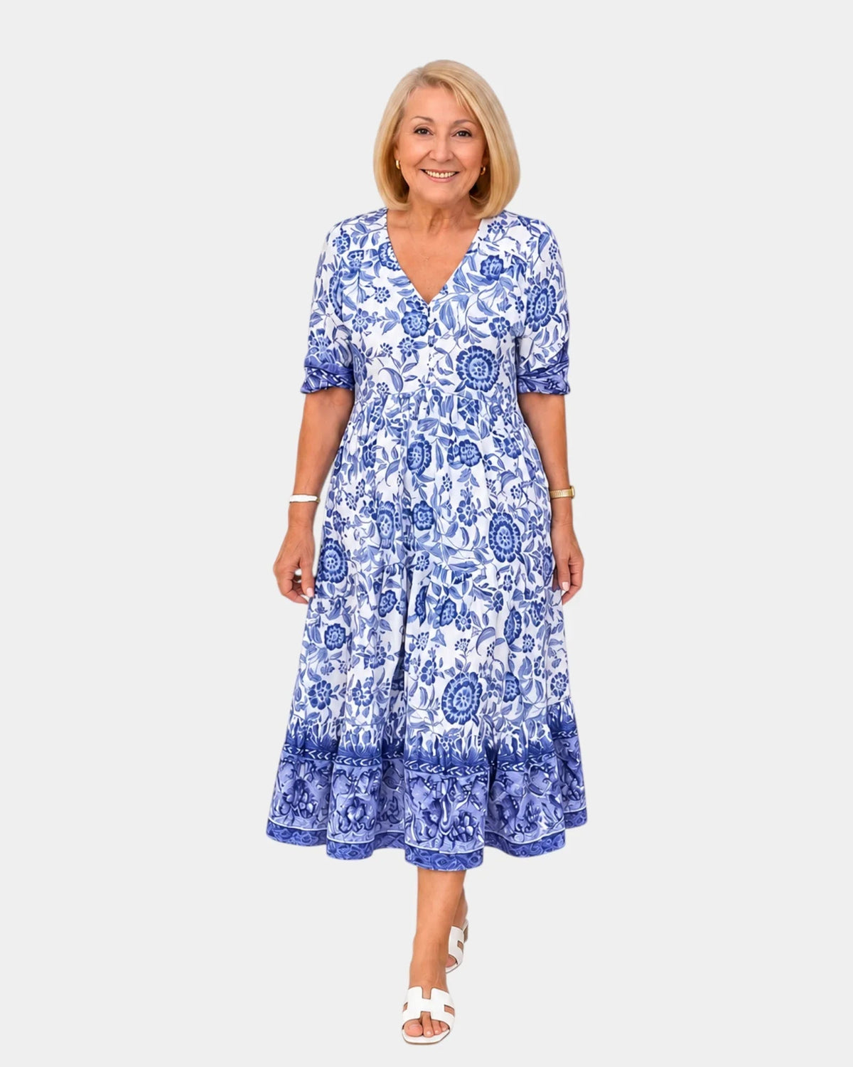 Cosima Kleid mit Blumenmuster