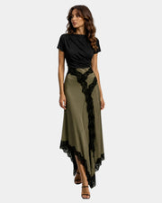 Théoline Kleid mit Spitzendetails