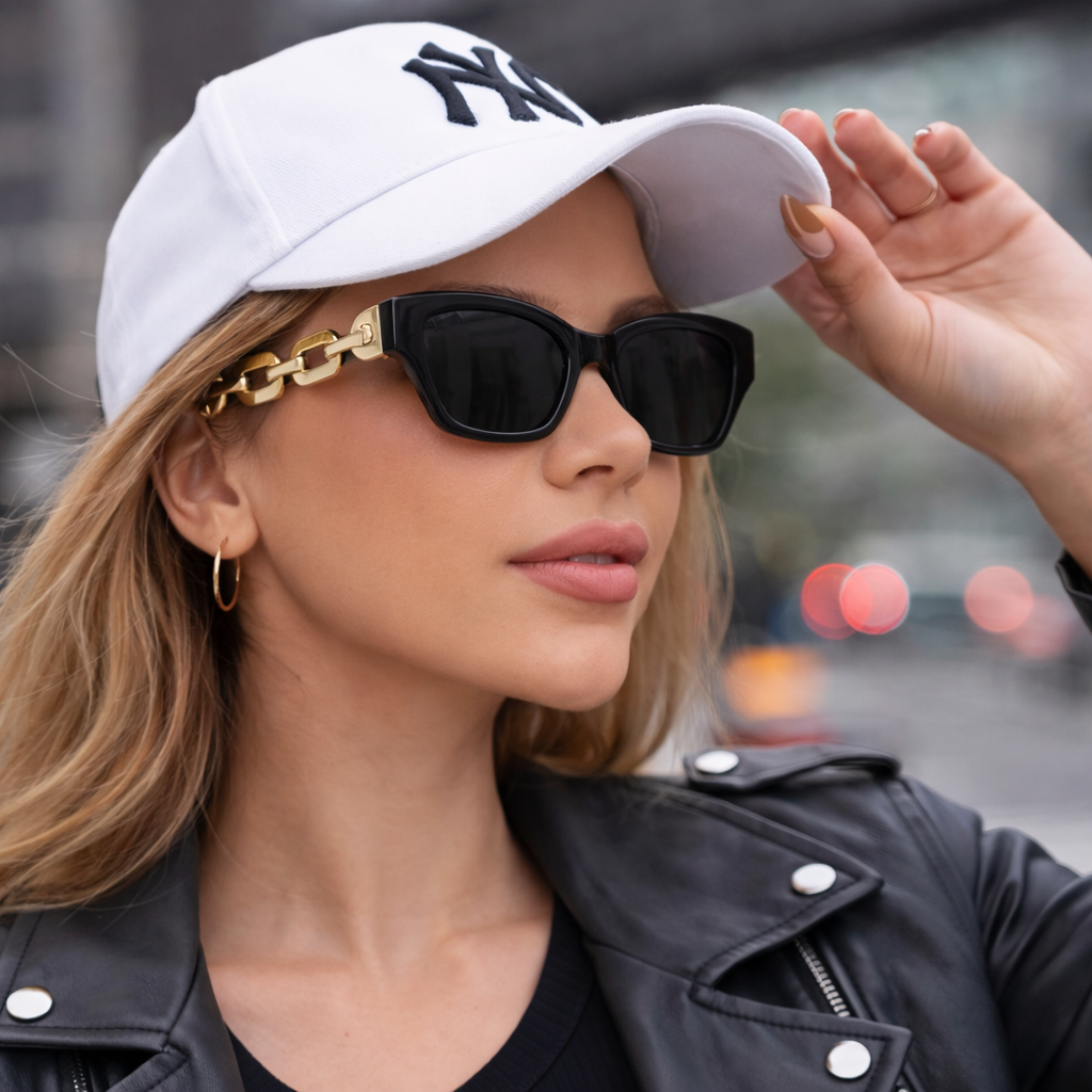 Selma | Hexagon-Sonnenbrille mit UV-Schutz