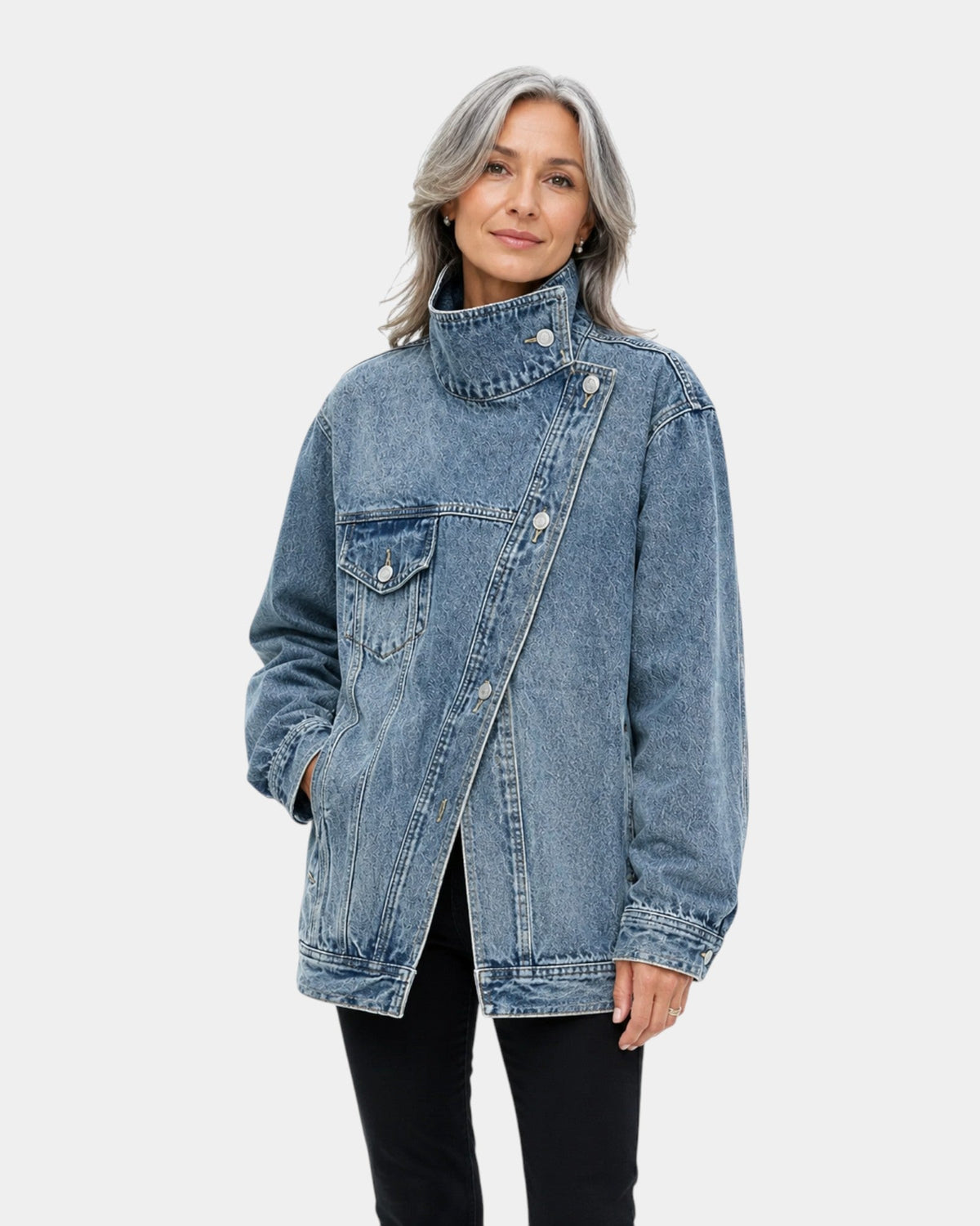 Lucie Jacke im Retro-Look