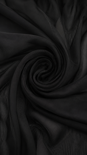 Nora | Schwarzes Boho-Kleid mit Spitze