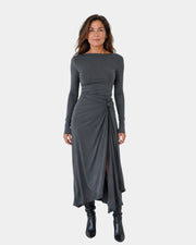 Renee Kleid mit Drapierung
