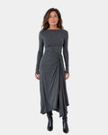 Renee Kleid mit Drapierung