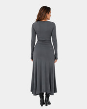 Renee Kleid mit Drapierung