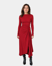 Renee Kleid mit Drapierung