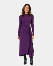 Renee Kleid mit Drapierung