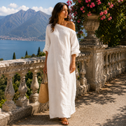 Frieda | Elegantes One-Shoulder-Maxikleid