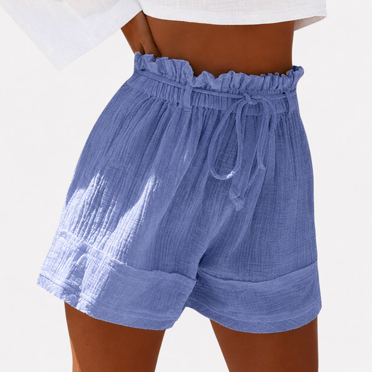 Lotta | Luftige Paperbag-Shorts
