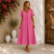 Violet | Fließendes Maxikleid