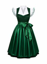 Josephine | Elegantes 3-teiliges Satin-Dirndl
