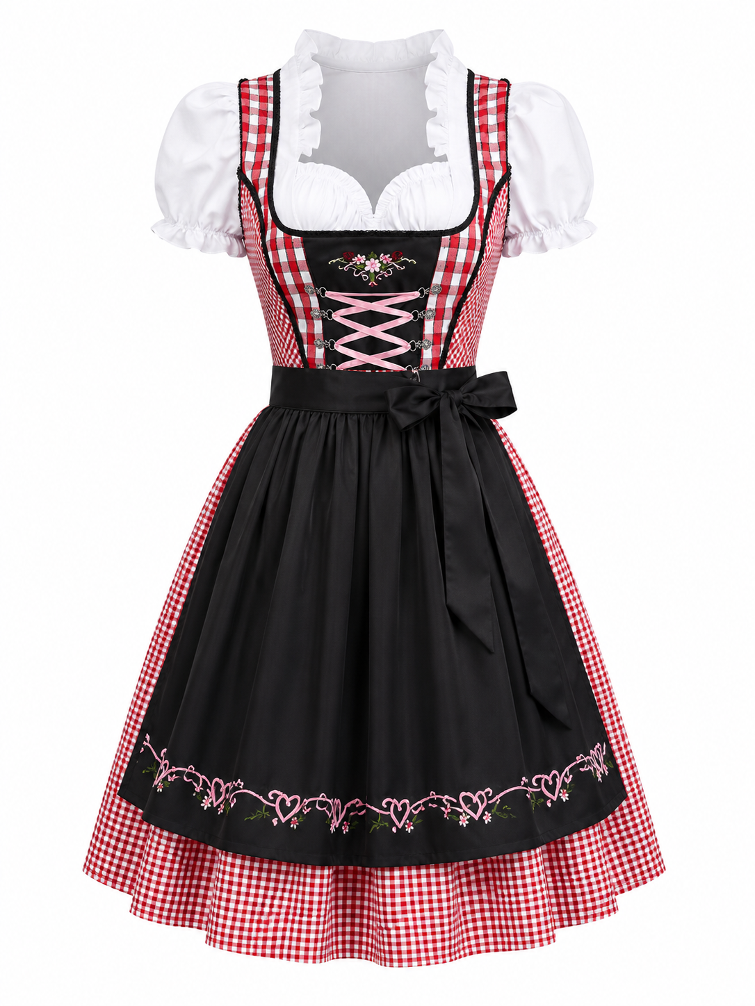 Franzi | Damen Dirndl mit Schürze im Trachten-Stil