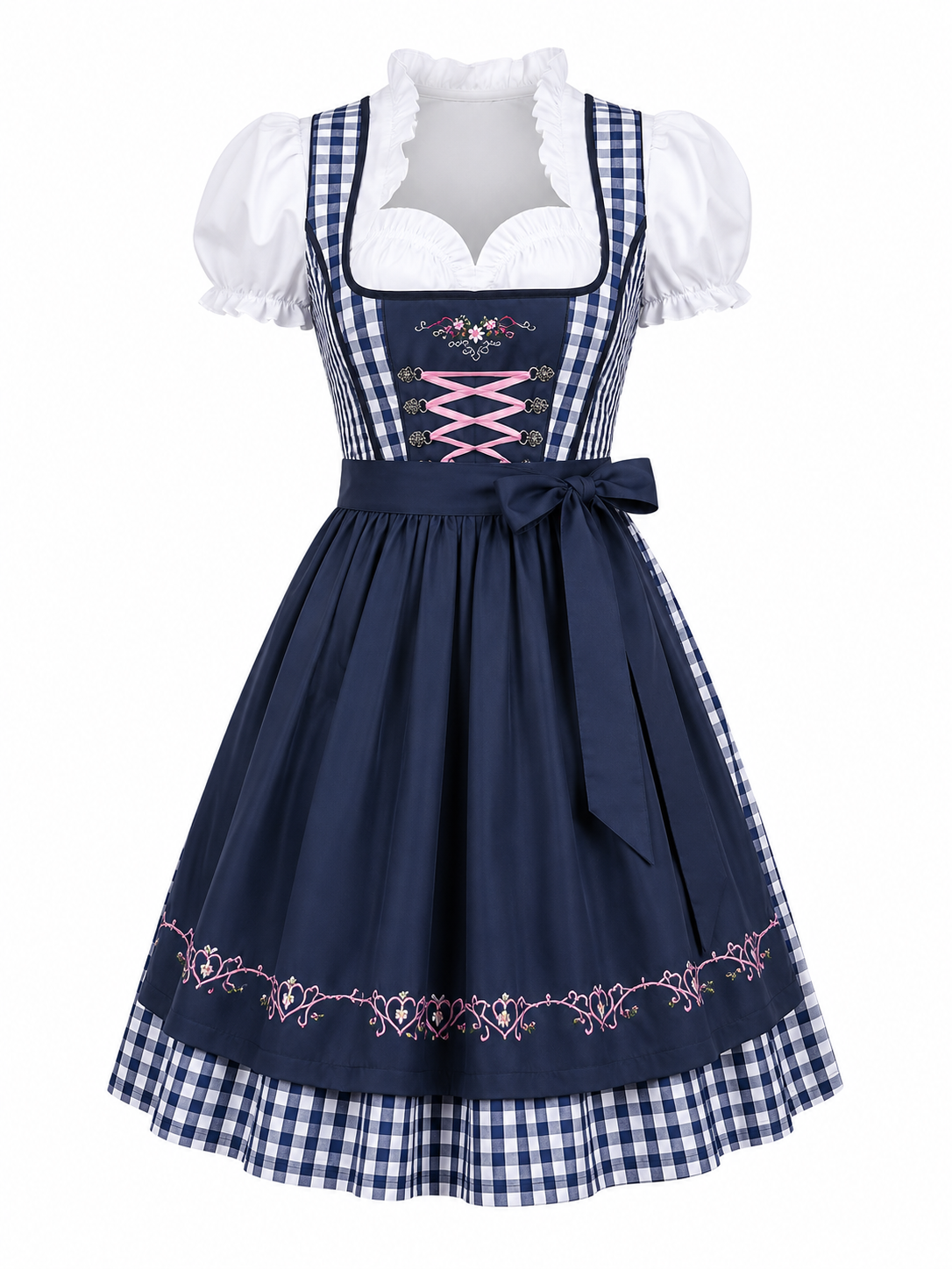 Franzi | Damen Dirndl mit Schürze im Trachten-Stil