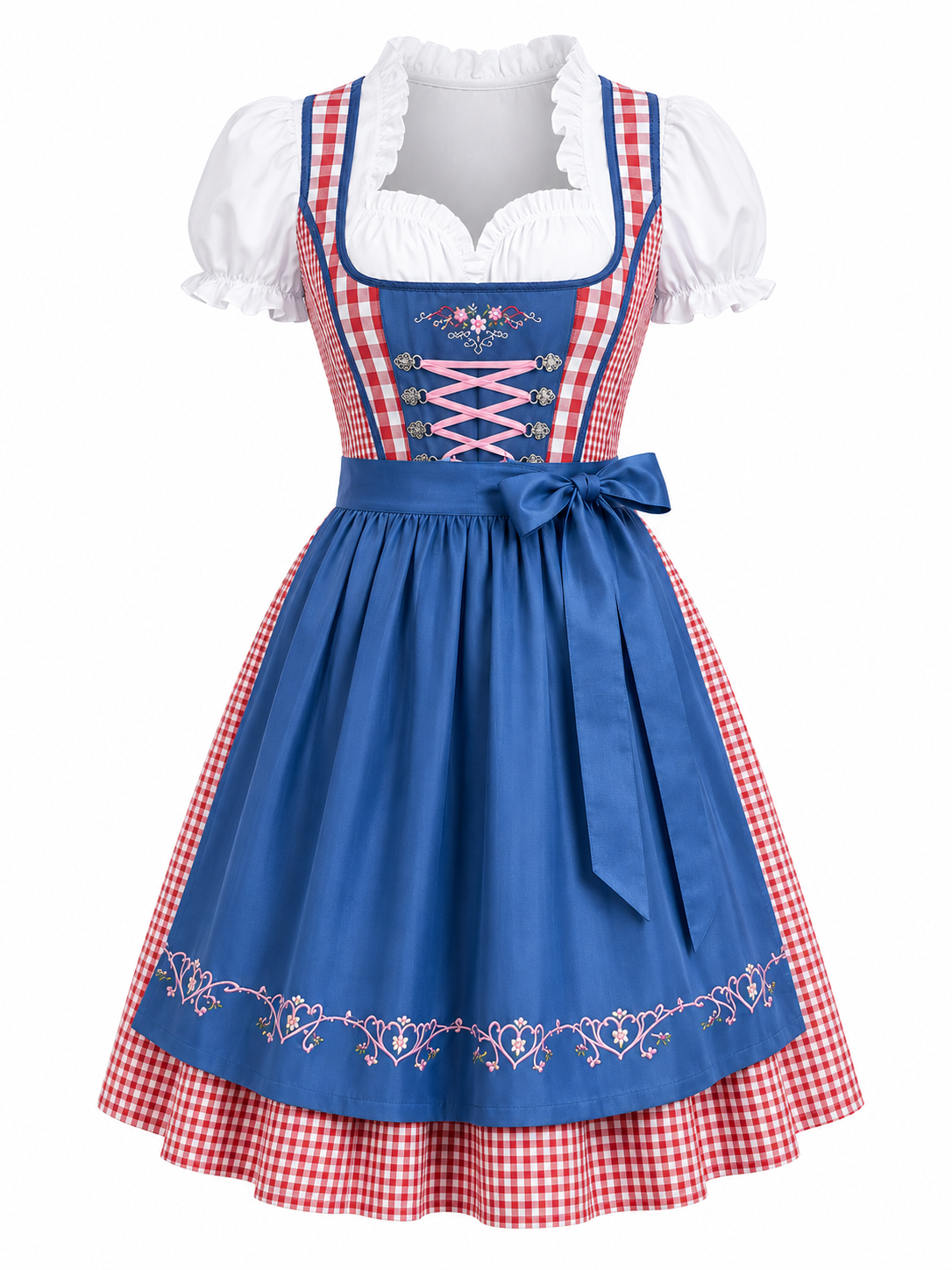 Franzi | Damen Dirndl mit Schürze im Trachten-Stil