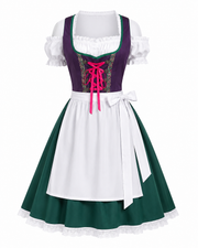 Resi | Damen Dirndl mit Schürze im Trachten-Stil