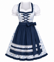 Heidi | Damen Dirndl mit Schürze im Trachten-Stil