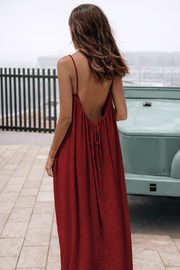 Luna | Backless Maxi-Kleid für Sommerabende