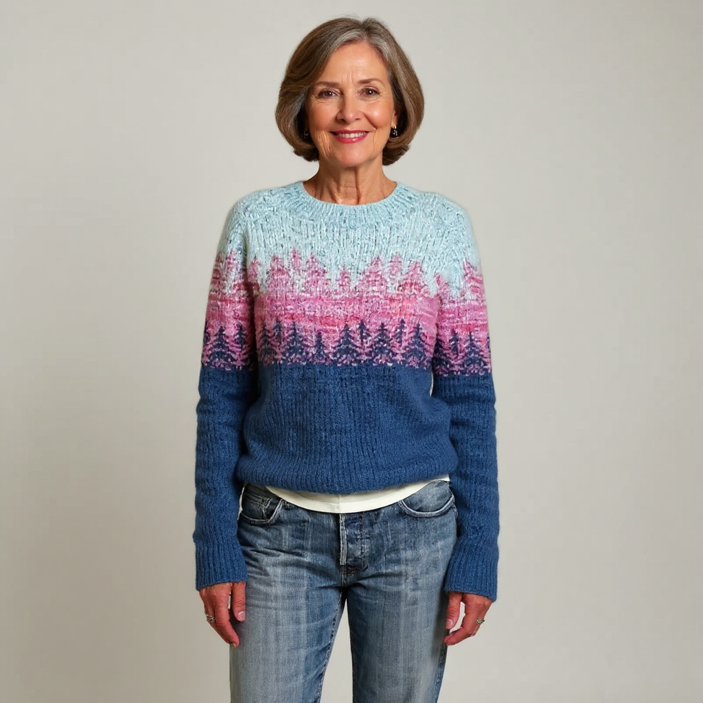 Cynthia Pullover im Retro-Look