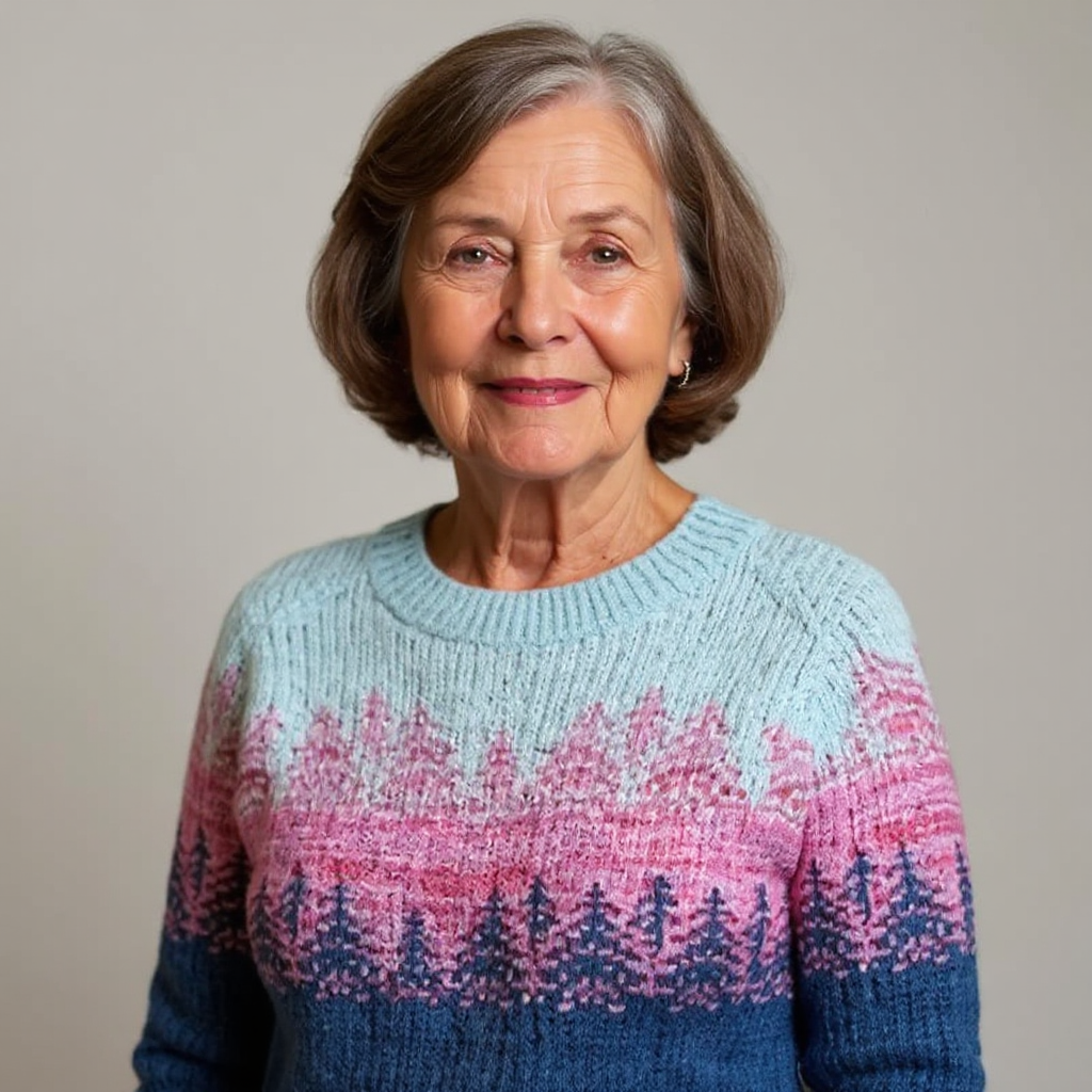 Cynthia Pullover im Retro-Look
