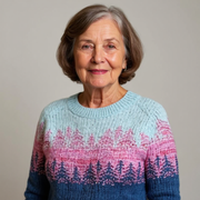 Cynthia Pullover im Retro-Look