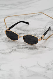 Yara | Trendige Hexagon-Sonnenbrille