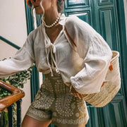 Mila | Gehäkelte Boho-Shorts
