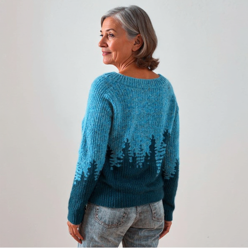 Pullover im Retro-Look