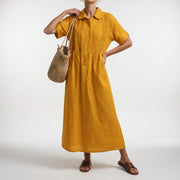 Lysandra | Leichtes und Sommerliches Hemdblusenkleid