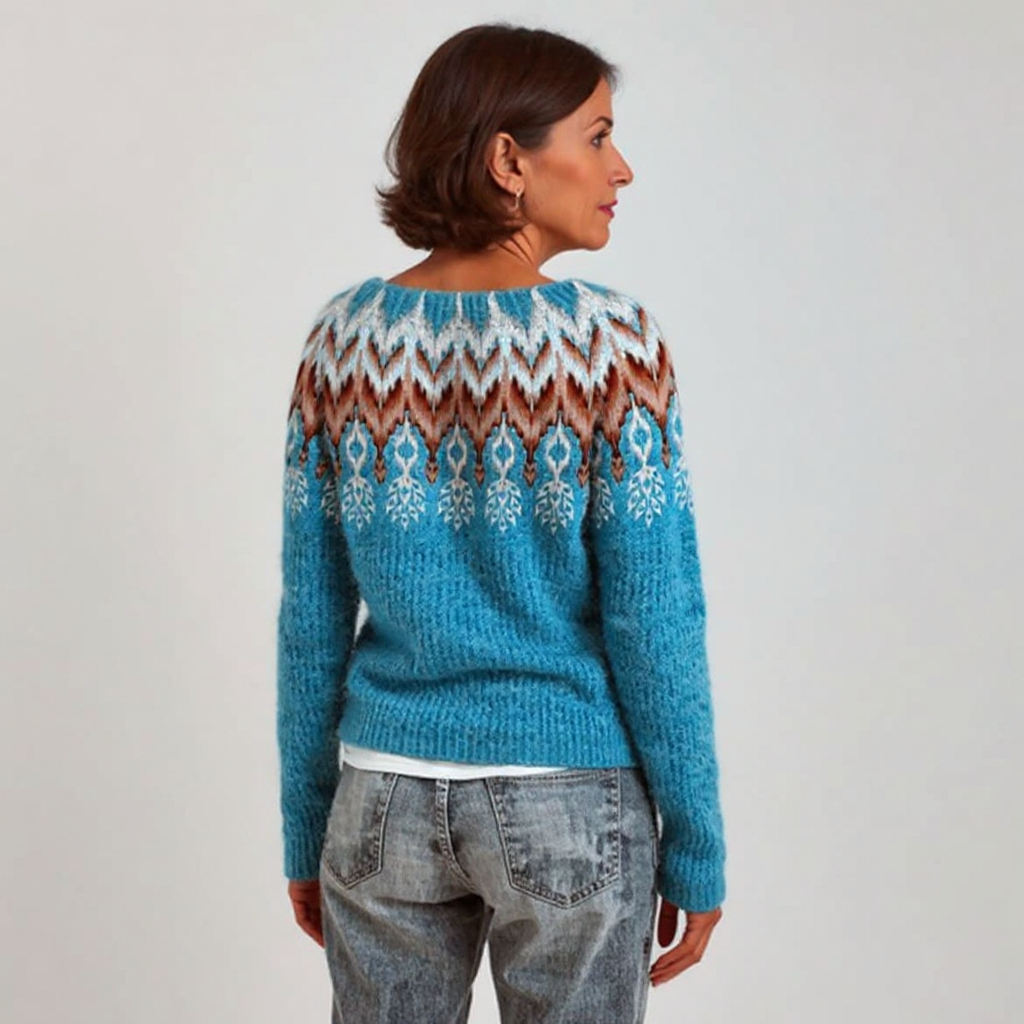 Elaine Pullover im Retro-Look
