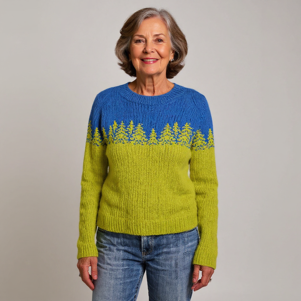 Ellen Pullover im Retro-Look