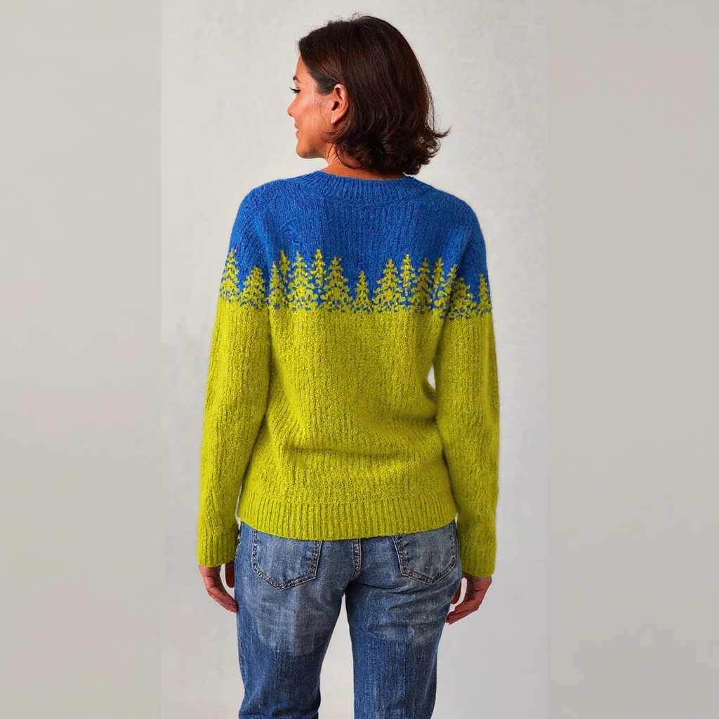 Ellen Pullover im Retro-Look