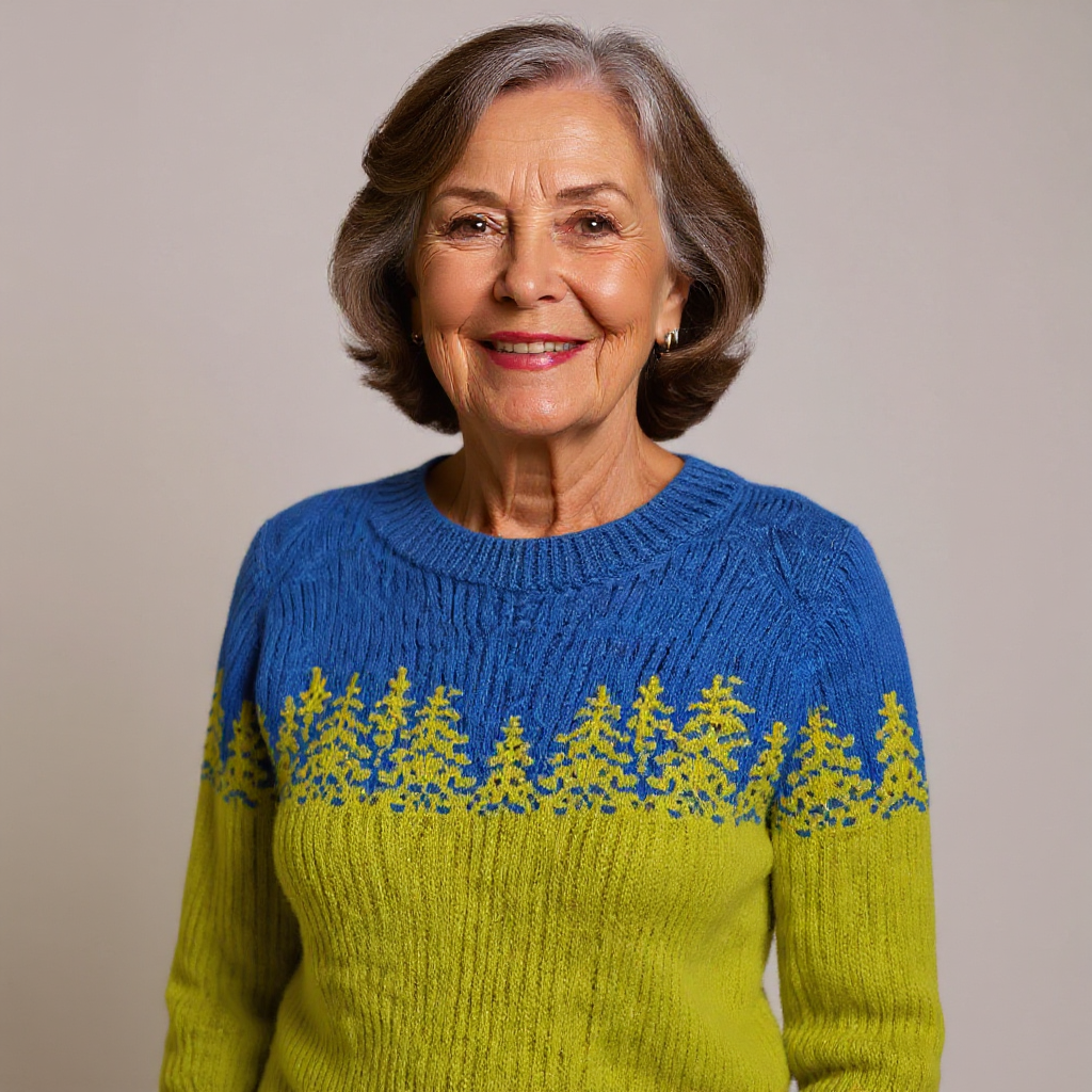 Ellen Pullover im Retro-Look