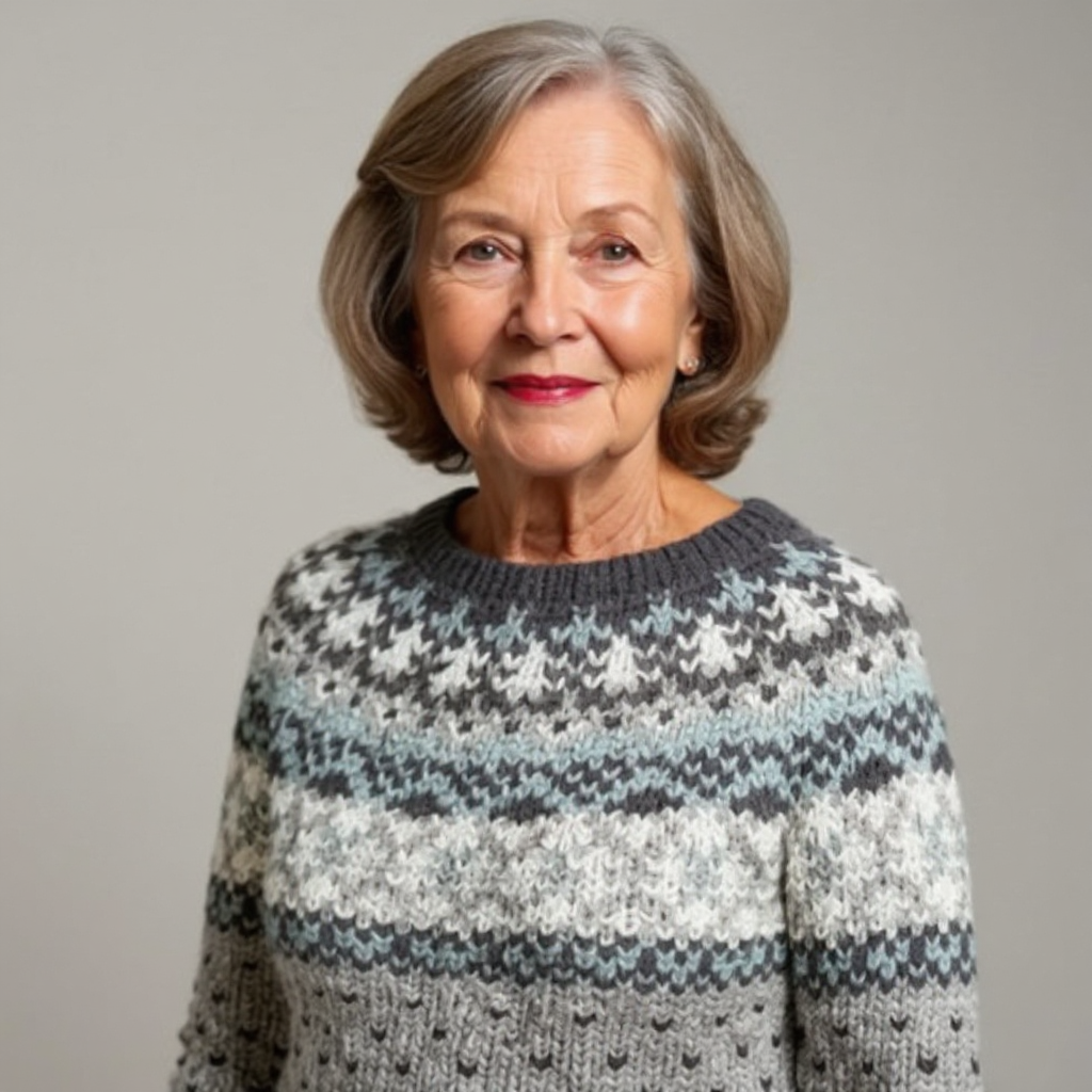 Erica Pullover im Retro-Look