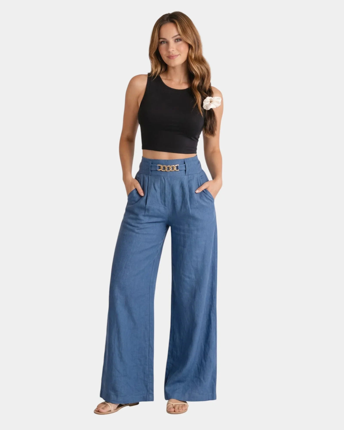 Audrey Wide-Leg-Hose