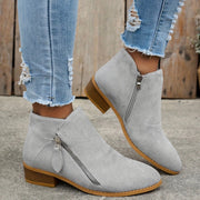 Stiefeletten mit Reißverschluss