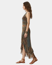 Cyrielle Kleid mit Muster