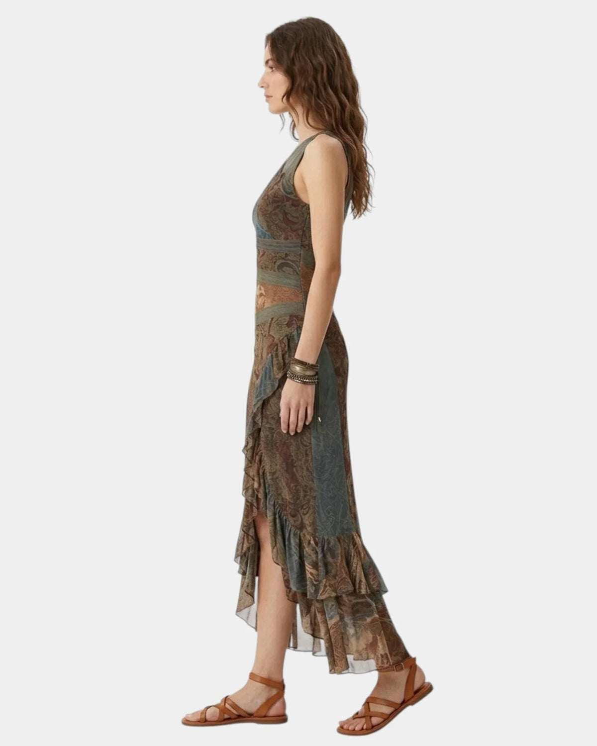 Cyrielle Kleid mit Muster