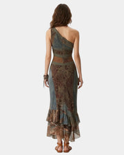 Cyrielle Kleid mit Muster