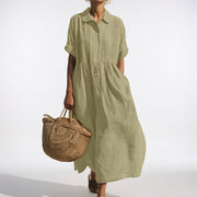 Lysandra | Leichtes und Sommerliches Hemdblusenkleid