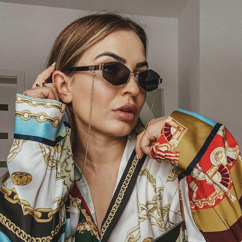 Yara | Trendige Hexagon-Sonnenbrille