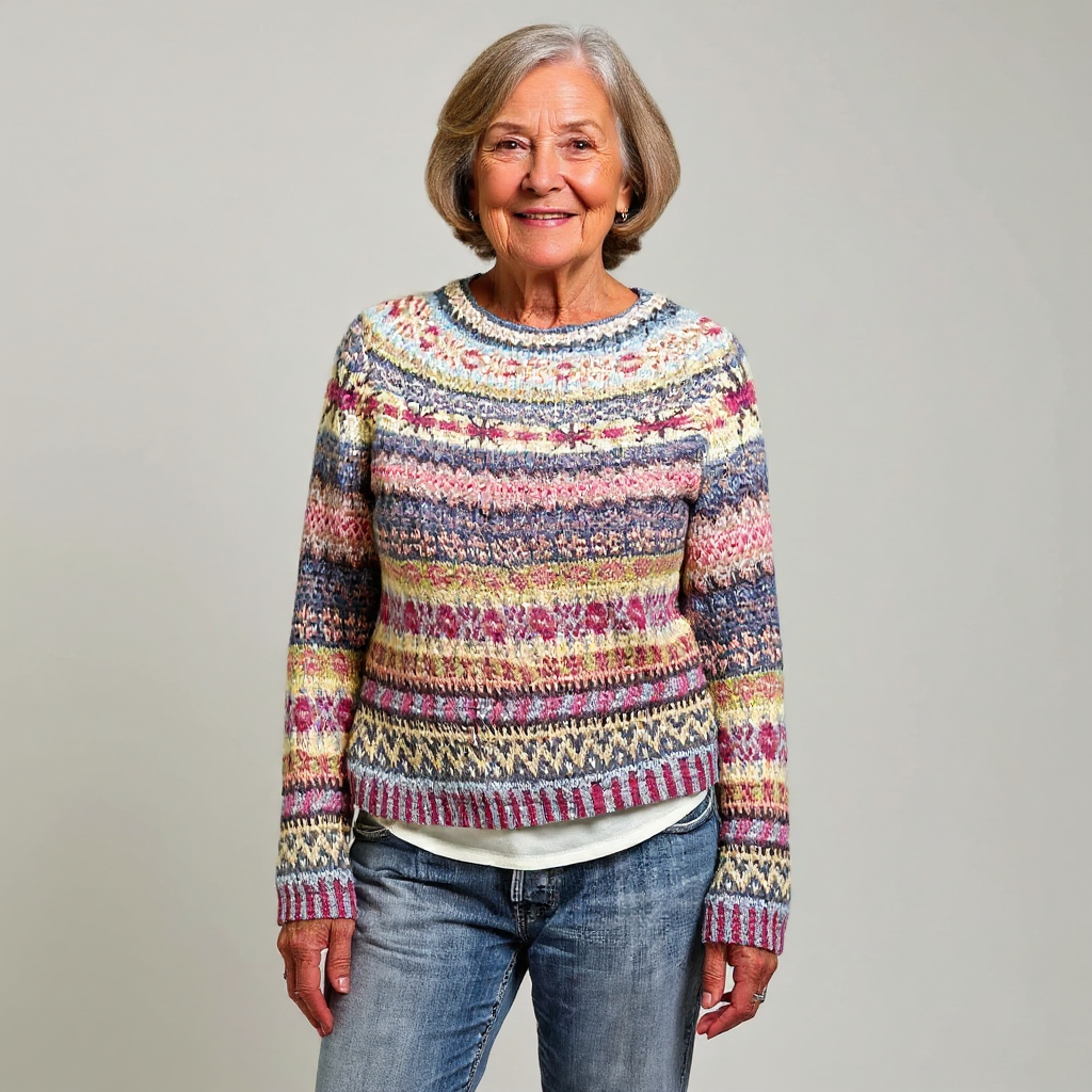 Holly Pullover im Retro-Look