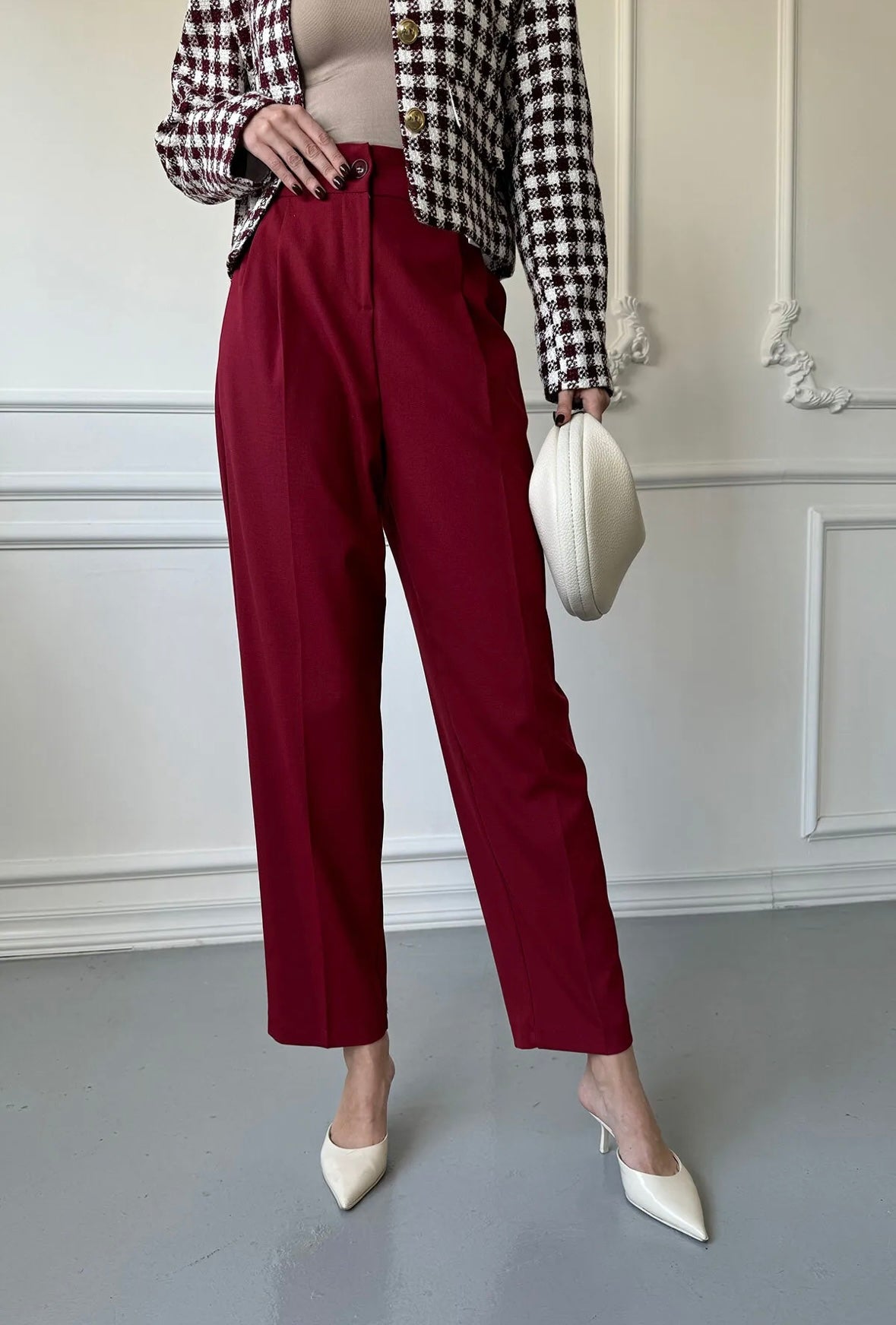 Vera | Klassische Slim-Fit Anzughose