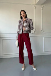 Vera | Klassische Slim-Fit Anzughose
