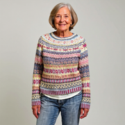Keira Pullover im Retro-Look