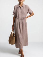 Lysandra | Leichtes und Sommerliches Hemdblusenkleid